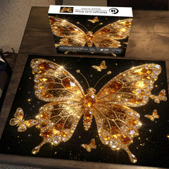 Midnight Gold Wings Jigsaw Puzzle 1000 Pieces