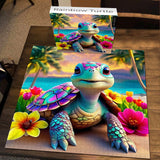 Rainbow Turtle Jigsaw Puzzles 1000 Pieces