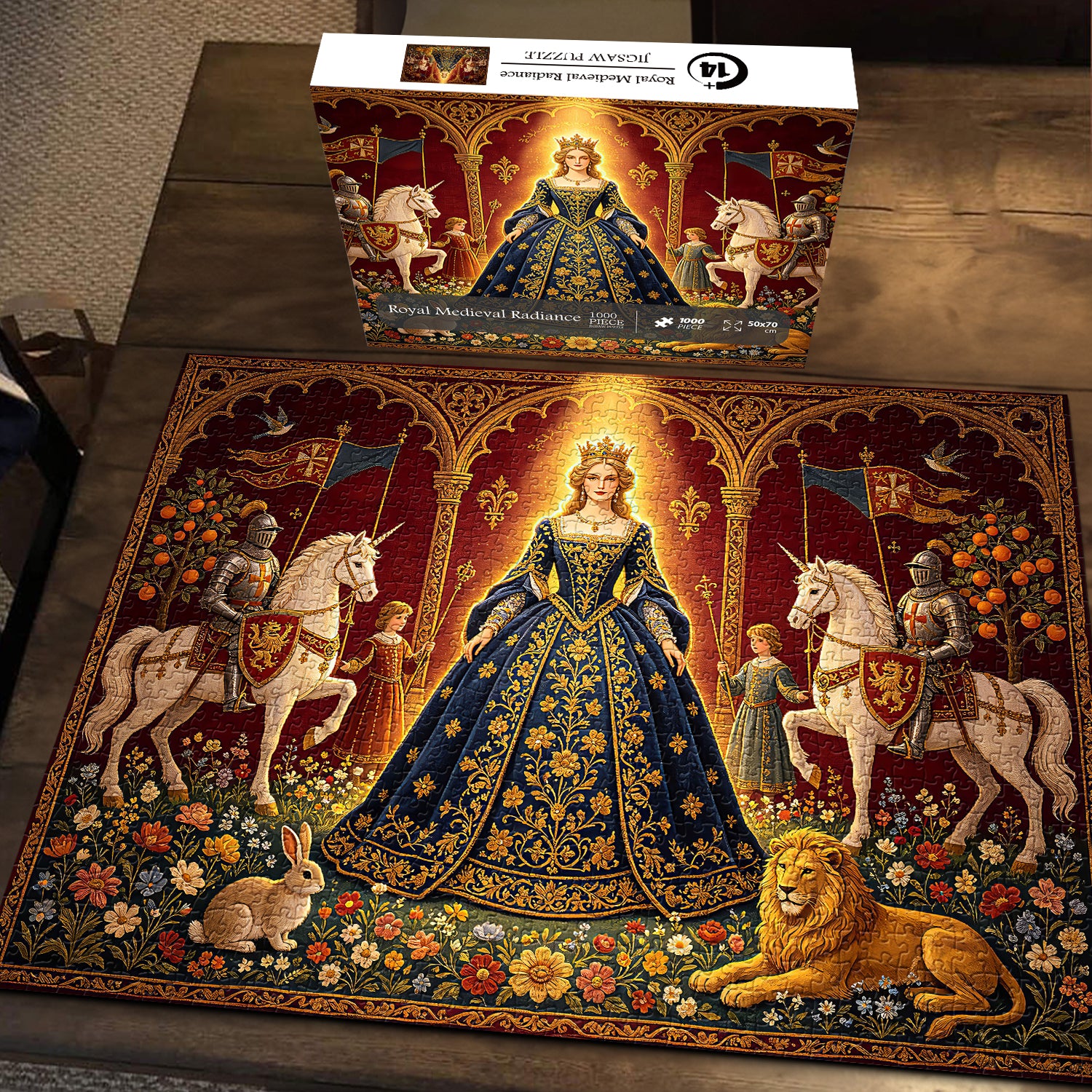 Royal Medieval Radiance Jigsaw Puzzle 1000 Piece