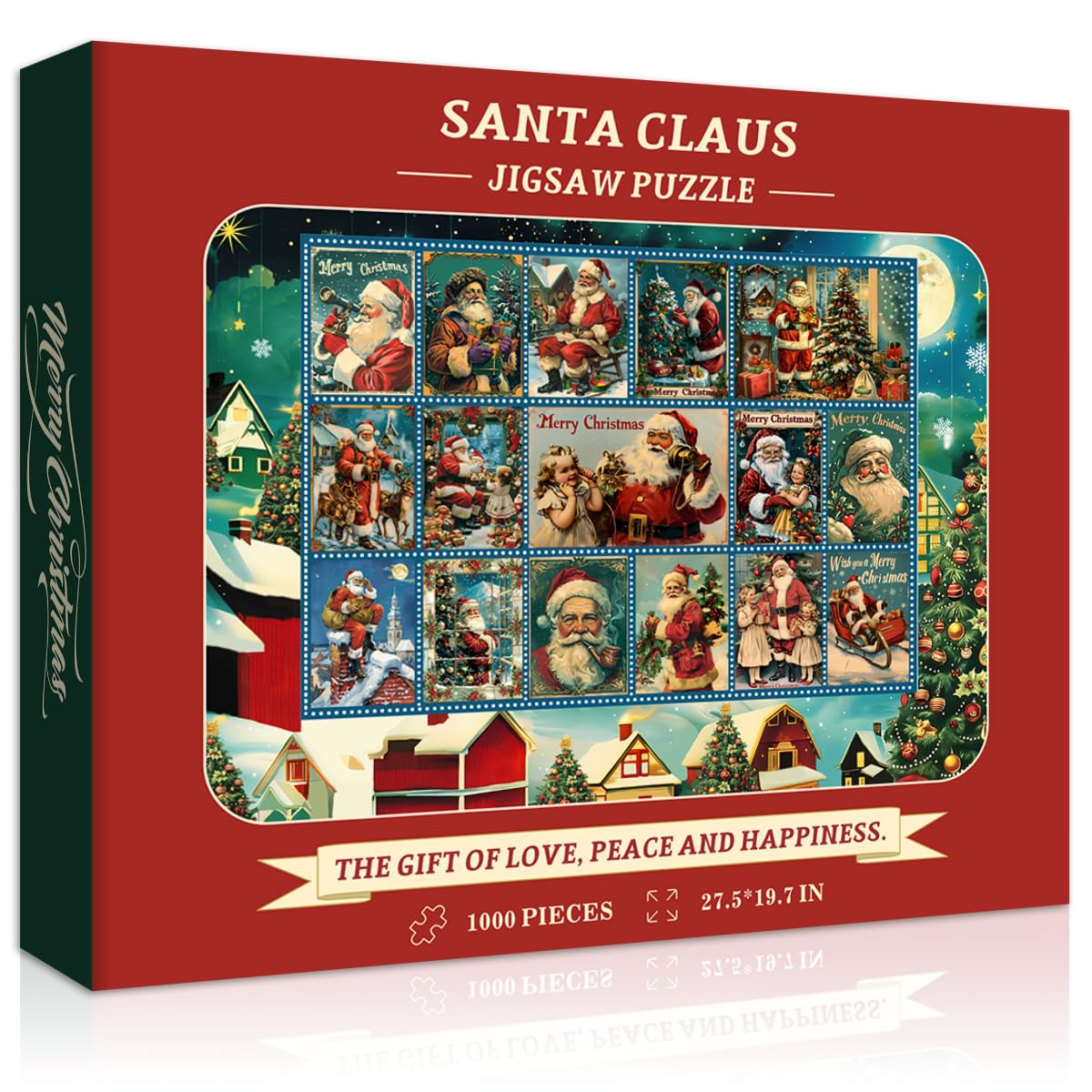Weihnachtsmann-Puzzle 1000 Teile