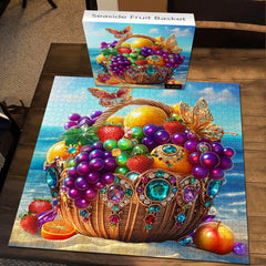Obstkorb am Meer, 1000 Teile Puzzle