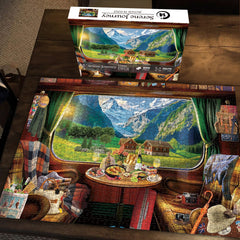Puzzle Jigsaw Voyage Serein 1000 Pièces