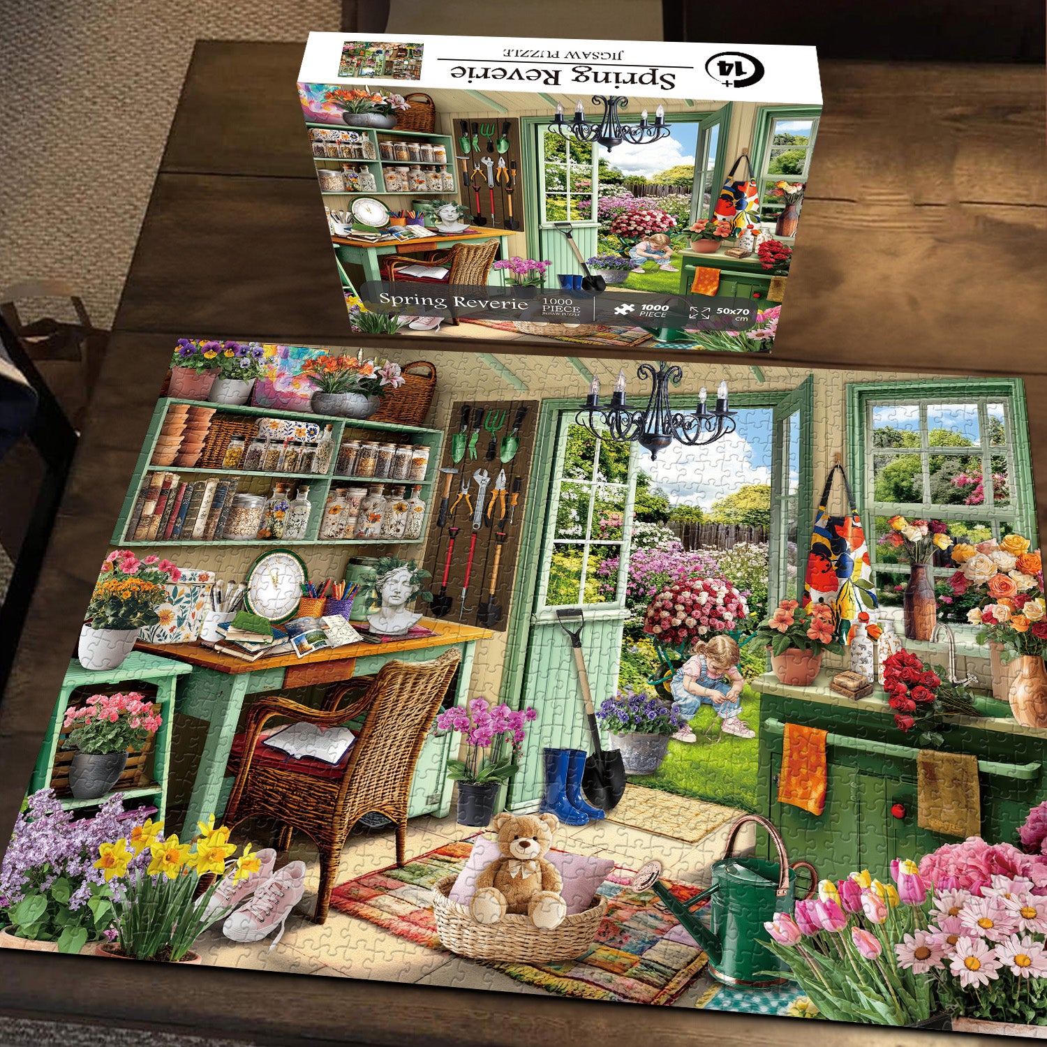 Spring Reverie Spring Reverie Jigsaw Puzzle 1000 Pieces – Fun-Puzzle