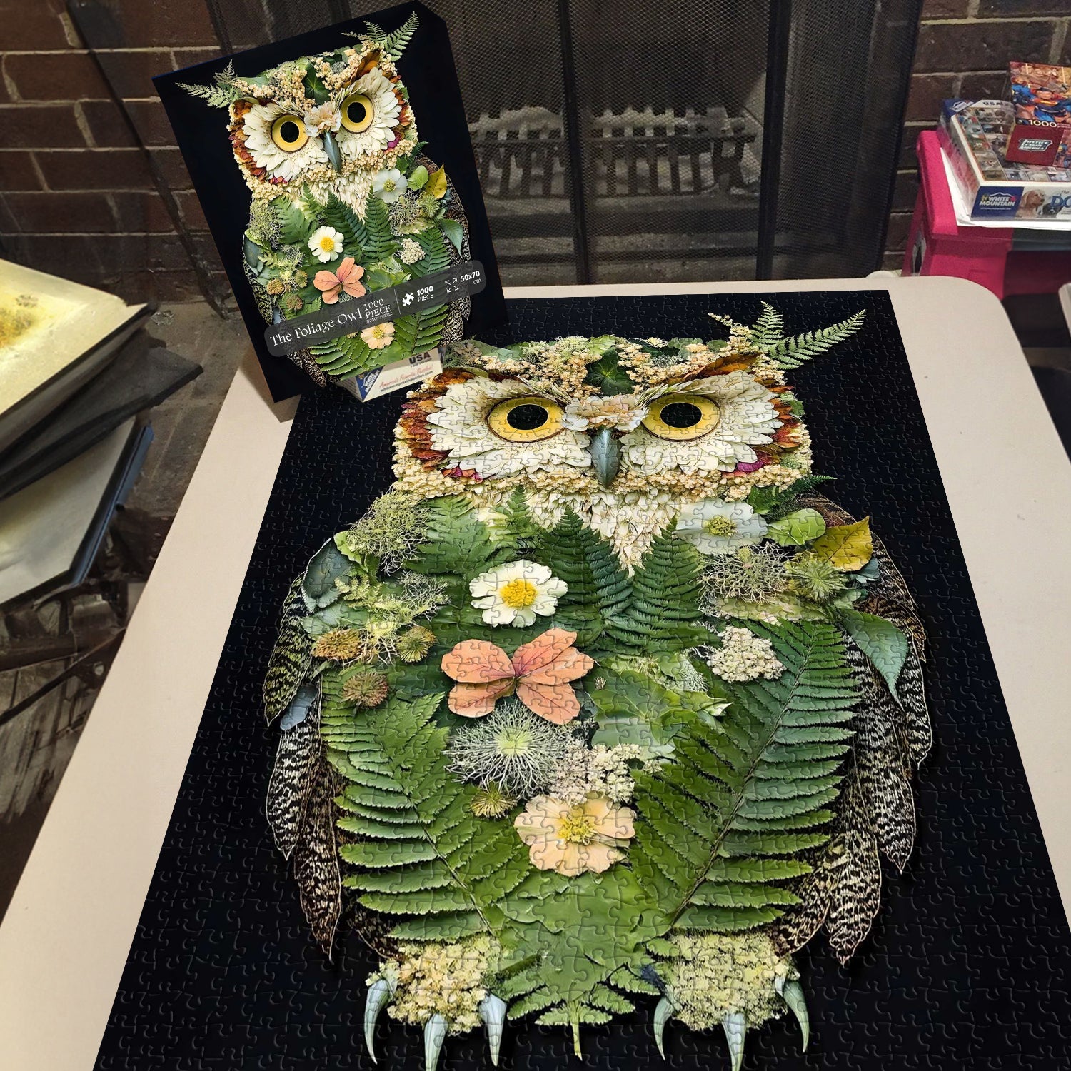 The Foliage Owl Jigsaw Puzzle 1000 Pieces
