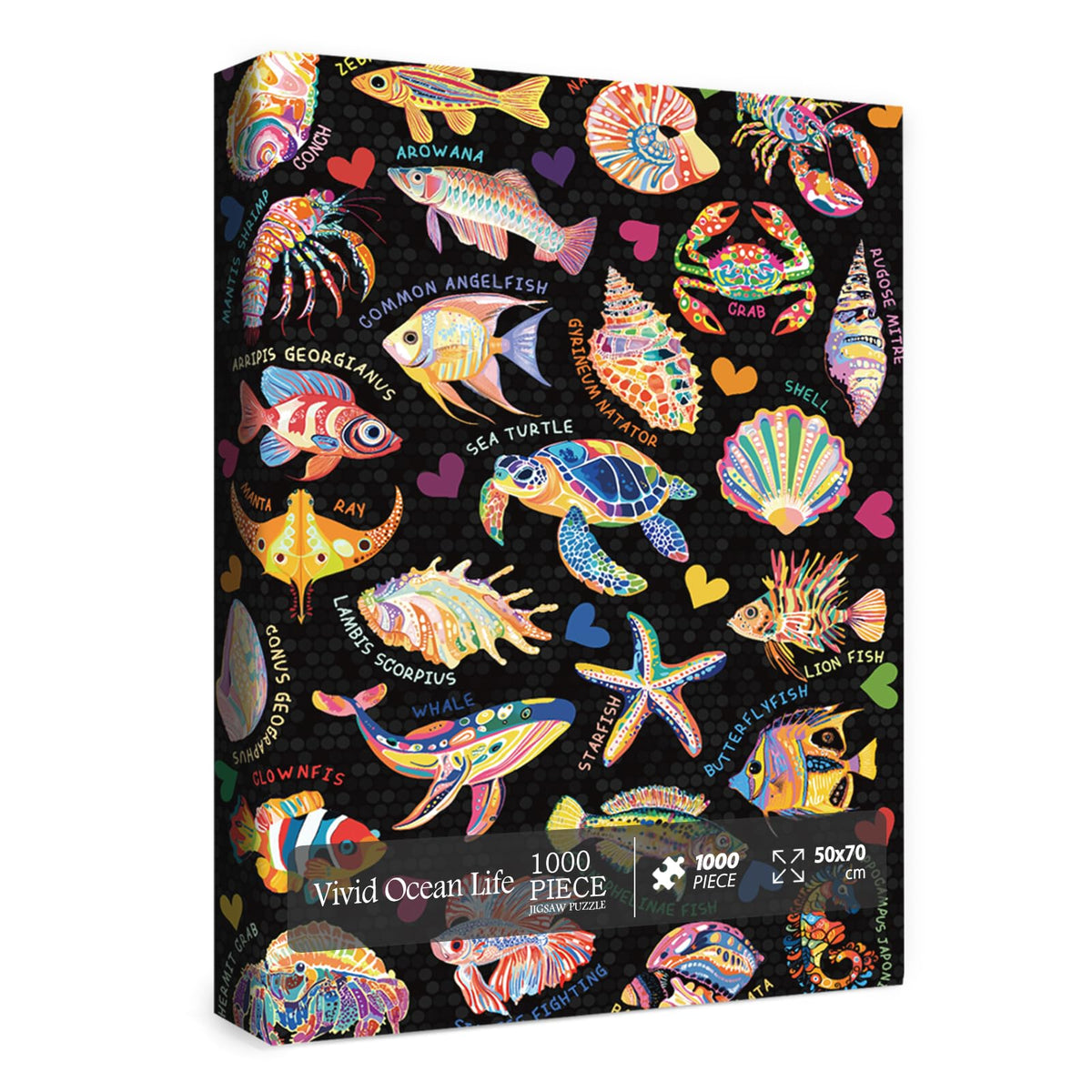 Vivid Ocean Life Jigsaw Puzzles 1000 Pieces