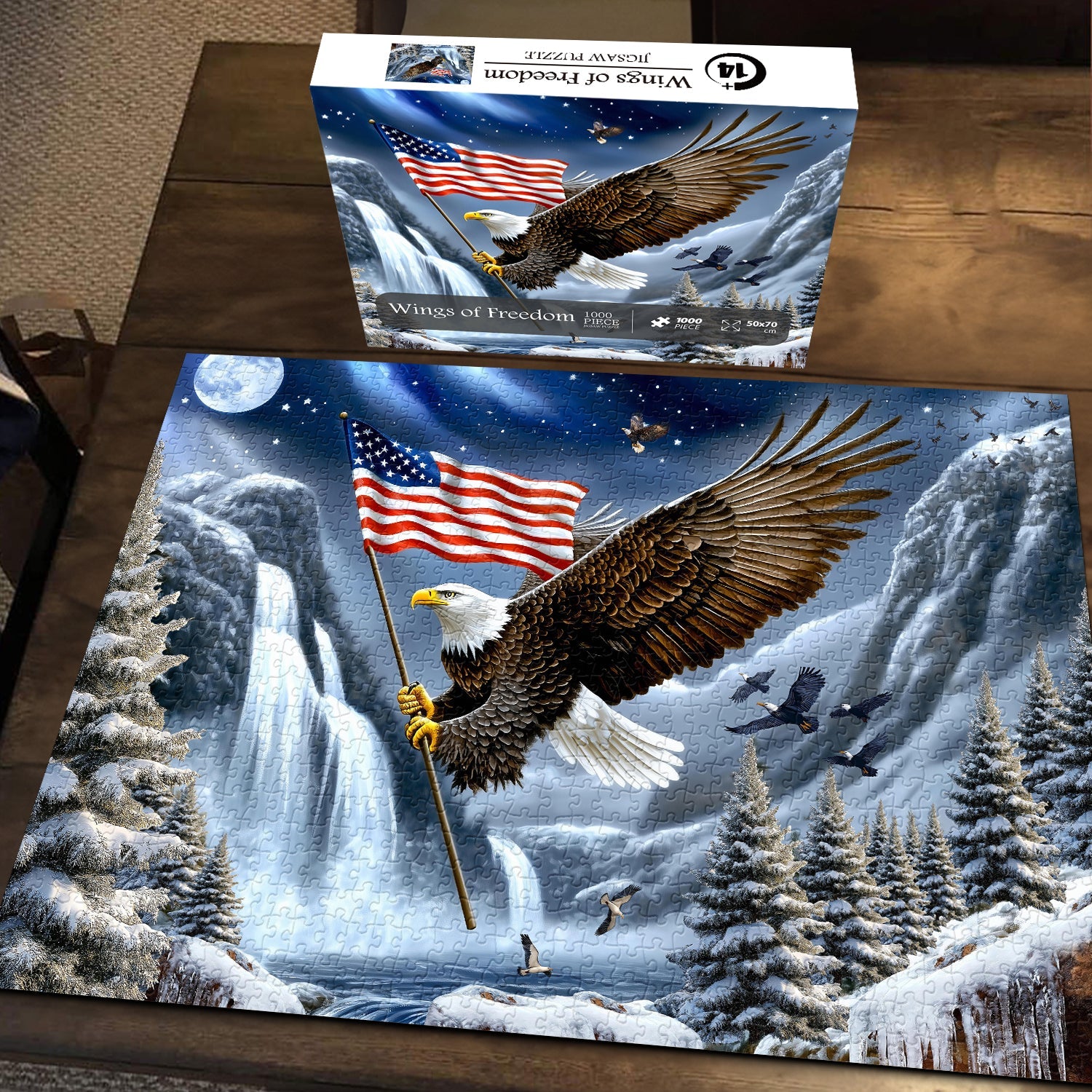 Wings of Freedom Jigsaw Puzzle 1000 Piece