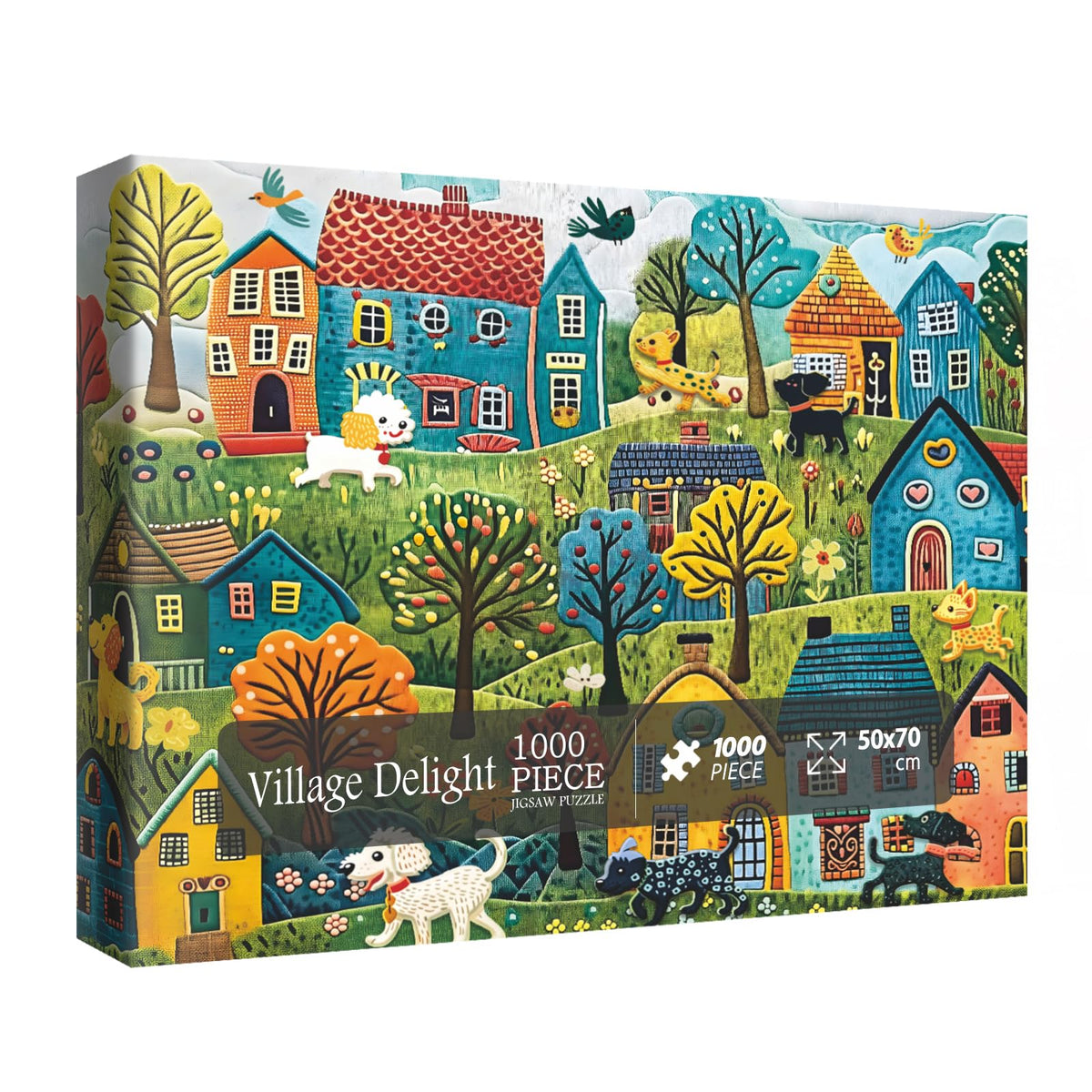 Village Delight Jigsaw Puzzles 1000 Pieces