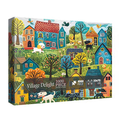 Village Delight Jigsaw Puzzles 1000 Pieces