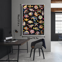 Vivid Ocean Life Jigsaw Puzzles 1000 Pieces